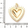 Brass Pendants KK-K408-26G-3