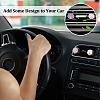 8Pcs 4 Colors Resin Car Air Vent Clips HJEW-OC00237-5