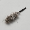 Miniature Resin Artificial Feather Duster MIMO-WH0001-005-2