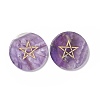Natural AmethystCabochons G-P491-08E-3