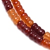 Natural Red Agate(Dyed & Heated) Beads Strands G-P595-A02-01-4