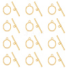 12Pcs Eco-friendly Brass Toggle Clasps KK-ME0002-29-1