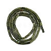 Natural Chinese Southern Jade Beads Strands G-M389-20-3