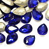 Faceted Drop Glass Pointed Back Rhinestone Cabochons RGLA-A008-6x8mm-S06-1