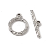 201 Stainless Steel Toggle Clasps STAS-J401-VC799-1