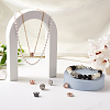 18Pcs 7 Style Alloy European Beads MPDL-MP0001-01-7