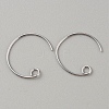 Brass Earring Hooks KK-WH0044-141C-P-1