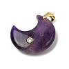 Natural Amethyst Pendants G-A297-02G-10-2