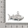 304 Stainless Steel Pendants STAS-N108-105P-4