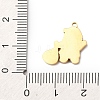 Christmas 304 Stainless Steel Enamel Pendants LS-STAS-B112-02G-02-3
