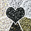 1400Pcs 7 Styles Plating & Opaque Acrylic Beads MACR-YW0003-33-1