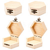 Pine Storage Box WOOD-WH0107-46-1