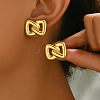 Elegant Stainless Steel Stud Earrings VF4299-5-3