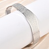 Abstract Pattern 304 Stainless Steel Cuff Bangles for Women BJEW-D466-04P-5