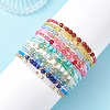 12Pcs Glass Seed Bead & Natural Mixed Gemstone Beads Bracelets for Women BJEW-MZ00311-2