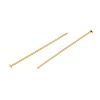 Brass Flat Head Pins KK-H502-01D-G-2