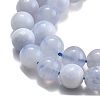 Natural Blue Lace Agate Beads Strands G-F222-30-6mm-01-4