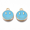 Alloy Enamel Charms X-ENAM-S121-165-RS-3