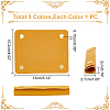WADORN 5Pcs 5 Colors Detachable PU Leather Bag Strap Padding DIY-WR0002-82-2