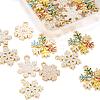 24Pcs 4 Style Alloy Enamel Pendants FIND-LS0001-10-NR-3