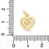 Brass Micro Pave Cubic Zirconia Pendants KK-S510-49G-05-3