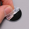 3D Mirror Flat Round Acrylic Mosaic Wall Sticker DIY-WH0301-29-2