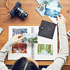 5 Inch PU Leather Cover Garden Seed Storage Organizer 2-Ring Binder Album AJEW-SP0004-72B-7
