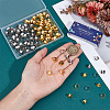 200Pcs 2 Colors Zinc Alloy Dreadlocks Beads Hair Decoration FIND-SC0020-35-3