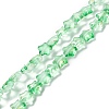 Transparent Glass Beads Strand X1-GLAA-F112-04G-1