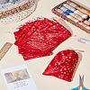 10Pcs Gold Stamping Star Velvet Gift Drawstring Bags for Christmas TP-LP0001-02-1