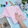 2M Polyester Snowflake Mesh Fabrics DIY-WH0622-388B-3