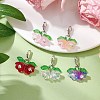 Lily of the Valley Acrylic & Glass Pendant Decorations HJEW-JM02416-01-2