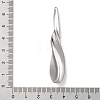 Anti-Tarnish 304 Stainless Steel Big Pendants STAS-D194-08P-3