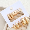 Alloy Hoop Earring Sets PW-WG5C126-01-5