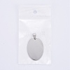Tarnish Resistant 304 Stainless Steel Pendants LS-STAS-I140-18S-8
