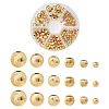 198Pcs 6 Style Brass Beads KK-PJ0001-13-1
