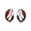 Printed Translucent Acrylic Pendants OACR-N133-028-3