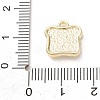 Brass Enamel Pendants RB-CBA260B-11G-3