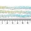 Transparent Glass Bead Strands X-GLAA-H023-03A-5