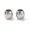 Tarnish Resistant 304 Stainless Steel Beads X-STAS-E034-2-3