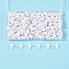 200Pcs Opaque Acrylic Beads SACR-FS0001-39I-9