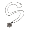 Retro Mandala 201 Stainless Steel Box Chain Constellation Pendant Necklaces for Women Men LS-NJEW-M223-01J-3