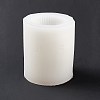 DIY Grooved Striped Pillar Candle Silicone Molds SIMO-P001-01D-3