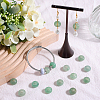 16Pcs Natural Green Aventurine European Beads G-SC0003-03B-4
