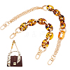 HOBBIESAY 2Pcs 2 Style Purse Chains AJEW-HY0001-64-1