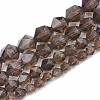 Natural Smoky Quartz Beads Strands G-S332-10mm-011-2