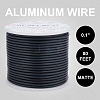BENECREAT Matte Round Aluminum Wire AW-BC0003-30B-2.5mm-9