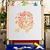 PET Plastic Drawing Painting Stencils Templates DIY-WH0286-005-5