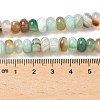 Natural Banded Agate Beads Strands G-F790-I01-01N-5
