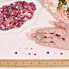Electroplate & Baking Paint Imitation Jade Glass Beads EGLA-SC0001-27A-3